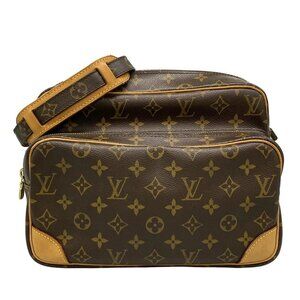 LOUIS VUITTON Nile M45244 Monogram AR0075 Shoulder Bag Monogram Canvas
